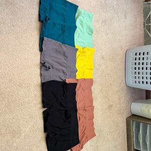 Colorful Women's Shorts Set